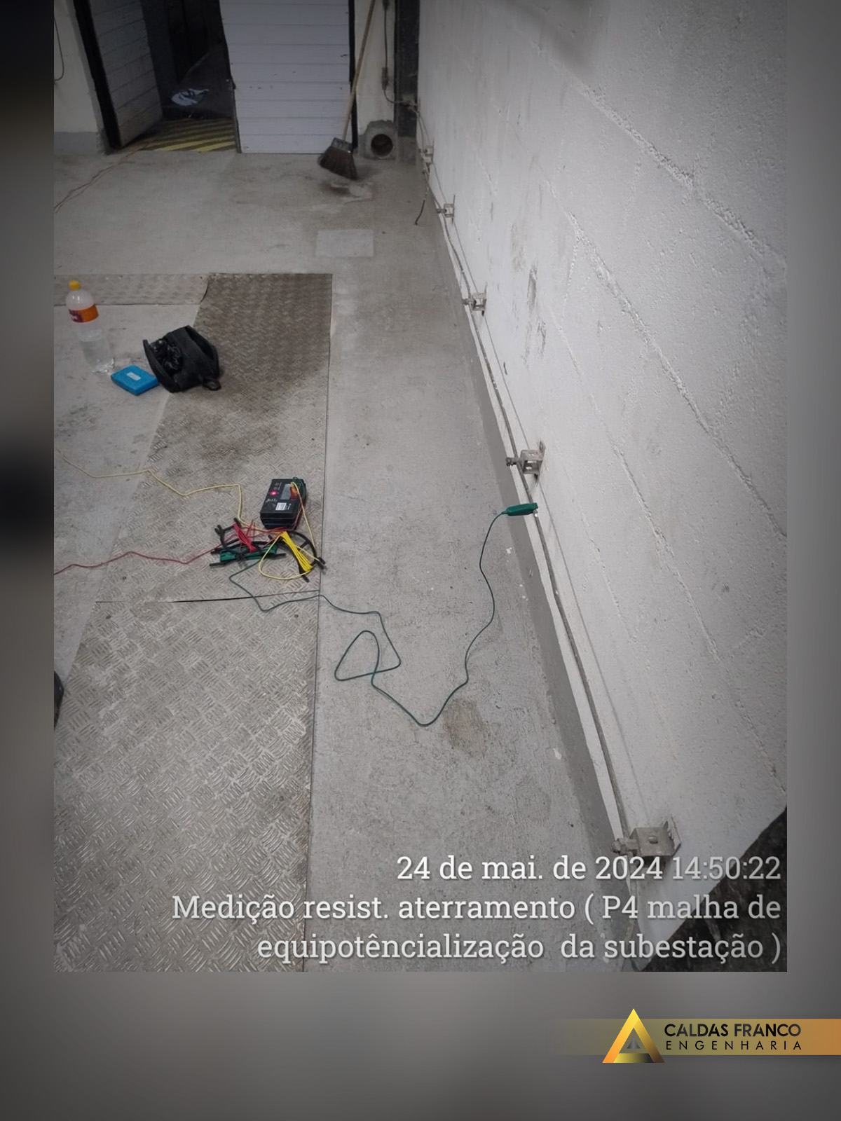 Caldas Franco Engenharia - Aqua Rio - Aterramento 03