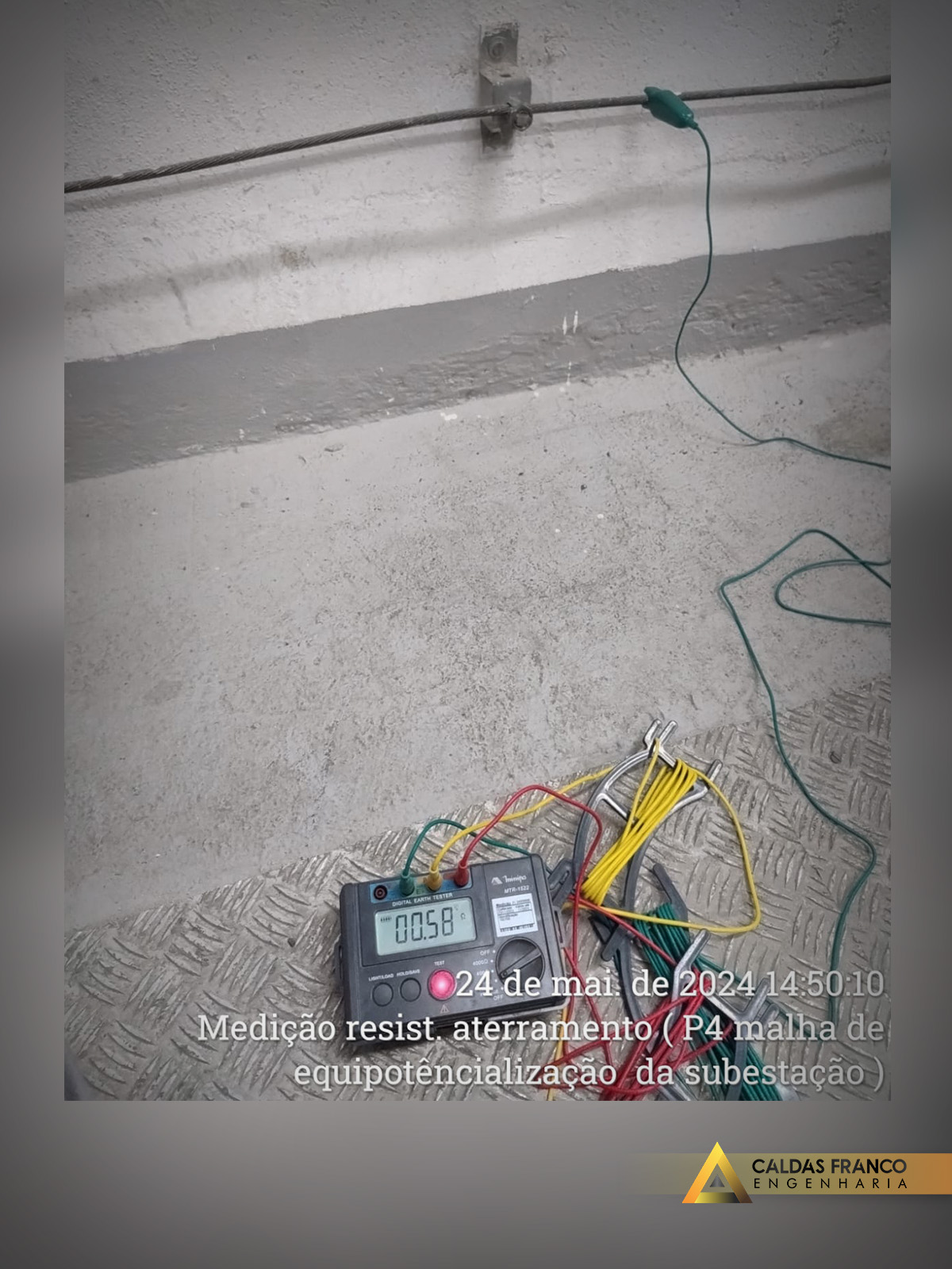 Caldas Franco Engenharia - Aqua Rio - Aterramento 04