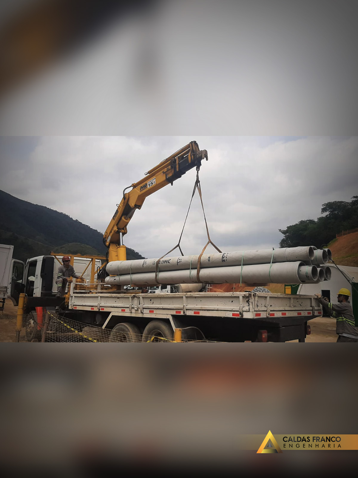 Caldas Franco Engenharia - Cliente Consórcio Serra das Araras Rio - 03